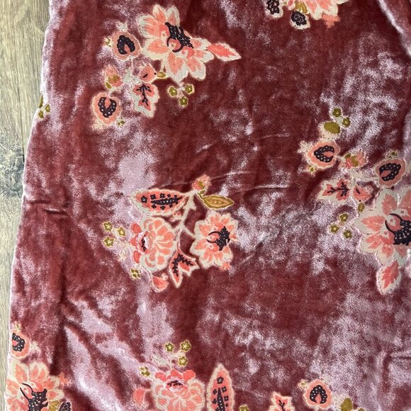 NEW Hutch Anthro Velvet Floral Wide Leg Pants Sz XS - Picture 14 of 16